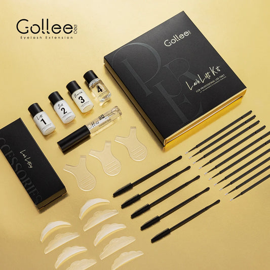 Gollee Lash & Brow Curling Kit – Natural Eyelash Lifting &  Treatment for Long-Lasting Results (4-6 Weeks)