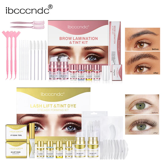 Professional Semi-Permanent Brow Lamination & Lash Lift Kit